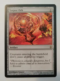 MTG Torpor Orb - New Phyrexia - Image 1