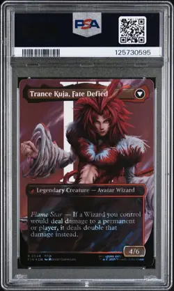 Kuja, Genome Sorcerer (Borderless Surge Foil) - #544 - Final Fantasy - PSA 10 - Image 4