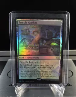 MTG: Lorwyn Eclipsed - Temple Garden, Foil, #268!!! - Image 1