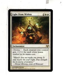 MTG SkeenAB Light From Within from Eventide. NM. - Image 1