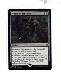 MTG SkeenAB Wishclaw Talisman from Throne of Eldraine. NM. - Image 1