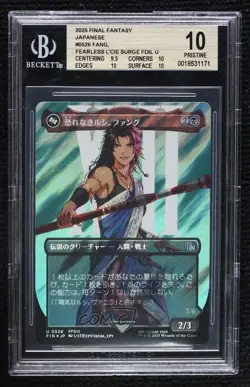 Surge Foil Fang Fearless I'Cie Borderless Magic Final Fantasy BGS 10 PRISTINE - Image 1