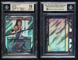 Surge Foil Fang Fearless I'Cie Borderless Magic Final Fantasy BGS 10 PRISTINE - Image 3