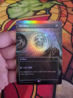 Sol Ring (2467) Secret Lair Drop Fallout Foil MTG NM - Image 1