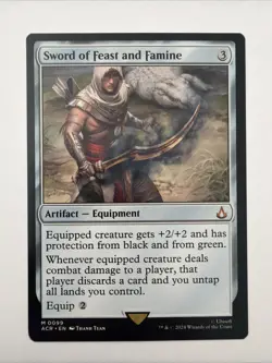 Sword of Feast and Famine Universes Beyond: Assassin's Creed Regular - Image 1