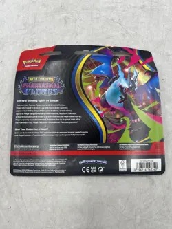 Pokemon Phantasmal Flames Weavile 3-Pack Booster Factory Sealed - Image 2