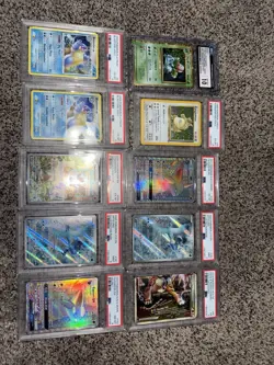 Pokemon TCG Graded PSA 5, 6,8, 9 Blastoise Kangaskhan Articuno Espeon Charmander - Image 2