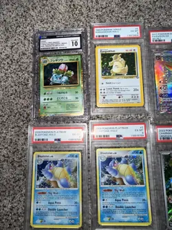 Pokemon TCG Graded PSA 5, 6,8, 9 Blastoise Kangaskhan Articuno Espeon Charmander - Image 3