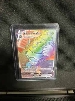 Rillaboom VMAX (Secret) 193/192 Swsh02: Rebel Clash Holo Pokemon TCG - Image 1