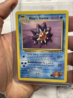 2000 POKEMON GYM HEROES MISTY'S STARMIE 56/132 (UNCOMMON) NM/MT VINTAGE POKEMON - Image 1