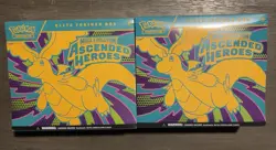 2X Pokemon Ascended Heroes ETB Elite Trainer Boxes NEW & SEALED - Image 1