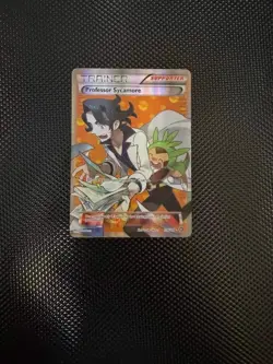 Pokemon Professor Sycamore Ultra Rare Full Art 114/114 Steam Siege Trainer LP - Image 1