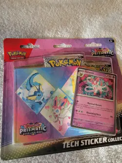 Pokemon TCG Prismatic Evolutions Tech Sticker Collection Sylveon - Image 1