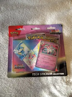 Pokemon TCG Prismatic Evolutions Tech Sticker Collection Sylveon - Image 2