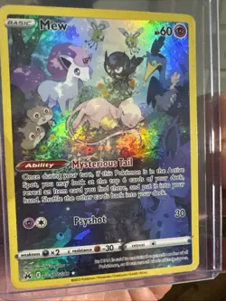 Pokemon Mew GG10/GG70 Crown Zenith Galarian Gallery Holo - Image 1