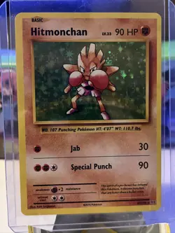 Pokemon TCG Hitmonchan XY Evolutions 62/108 Holo Holo Rare LP/NM - Image 1