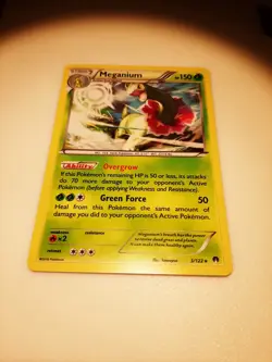 Meganium 3/122 Holo XY Breakpoint NM Pokemon - Image 1