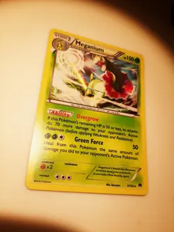 Meganium 3/122 Holo XY Breakpoint NM Pokemon - Image 3
