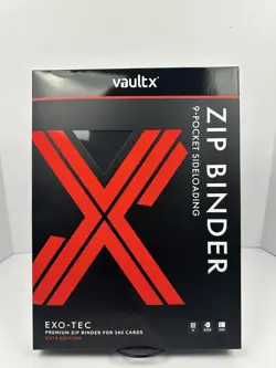 Vault X SV10 Destined Rivals 9 Pocket First Edition Pokemon Binder 🔥 - Image 1