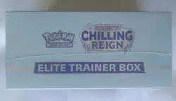 SEALED/UNOPENED Chilling Reign Elite Trainer Box (Ice Rider) Calyrex ( BLUE) - Image 4