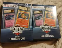 Pokemon TCG Mystery Gems CGC Graded Slab Factory Sealed - NEW 2026 Lot Of 2 - Image 1