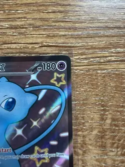 Pokemon TCG Mew EX Scarlet & Violet: Paldean Fates 216/091 Holo Shiny Ultra Rare - Image 3