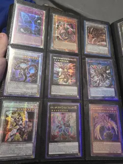 Yu-Gi-Oh Entire Binder Collection! QCR STARLIGHT CR SECRET STAPLES - Image 2