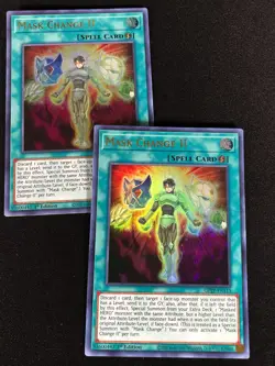 Yugioh Mask Change II GFTP-EN113 1st Ultra x2 (NM) - Image 1