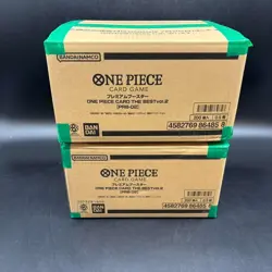 Lot (2) One Piece Japanese PRB-02 The Best Vol.2 Booster Box Case Sealed #2 - Image 4