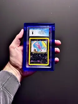 1999 Southern Islands Mew Reverse Holo Pokemon Card CGC 8 - Image 2