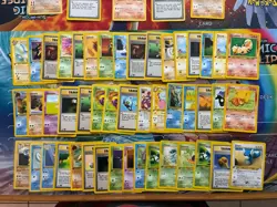 Vintage Pokemon Card Lot WOTC 49 First Edition Etc Fire Hypno Moltres - Image 2