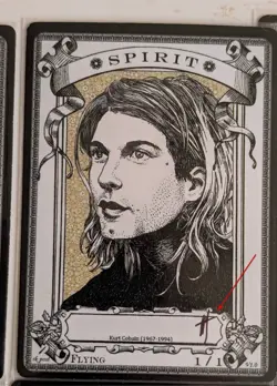 Randy (rk) Post 25 Signed MTG Token Cards Lot Signed Artist Tokens Cobain Drake - Image 3