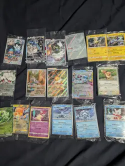 Pokemon TCG Sealed Promo Card Lot - 17 Sealed Pokemon Promos, Eevee And More - Image 1
