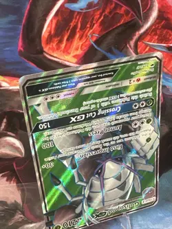 Pokemon TCG - Golisopod GX - 129/147 Ultra Rare Holo Burning Shadows Raw Card - Image 3