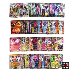 Pokemon Card Bulk Lot 100 V ex VMAX VSTAR NM-LP No Dupes Japanese US Stock 674 - Image 1