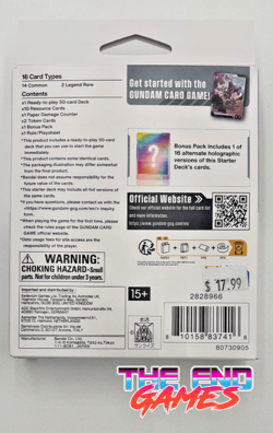 Gundam TCG Card Game Celestial Drive Starter Deck (ST07) New/Sealed HOT SALE! - Image 2