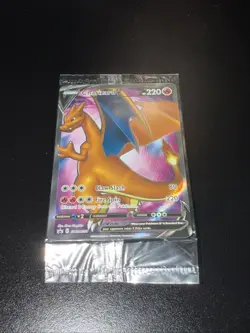 Charizard V SWSH050 SWSH: Sword & Shield Promo Cards Holo SEALED - Image 2