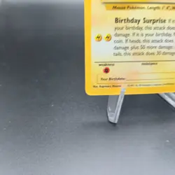 Birthday Pikachu #24 Pokemon Card - Celebrations: Black Star Promo - NM - Image 5