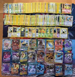 Vintage & Modern Pokemon Card Lot Holo Etc MP-Damaged Snorlax Charizard 600+ - Image 1