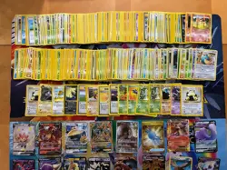 Vintage & Modern Pokemon Card Lot Holo Etc MP-Damaged Snorlax Charizard 600+ - Image 3