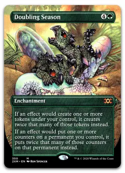 Doubling Season (Borderless) #350 (NM) Double Masters 2XM Magic MTG - Image 1