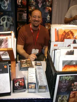 SKETCHED MtG Magic Tom Baxa _ Shadowmoor _ Artist Proof _ JUVENILE GLOOMWIDOW _ - Image 2