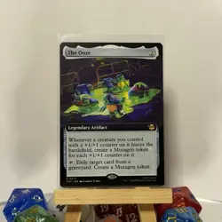 The Ooze MTG Teenage Mutant Ninja Turtles Extended Art Rare Regular - Image 1