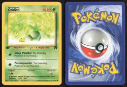 Pokemon TCG | Oddish 63/82 | Common | Team Rocket | 1st Edition Lightly Played - Image 1