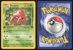 Pokemon TCG | Parasect 41/64 | Uncommon | Jungle | 1st Edition Moderately Played - Image 1