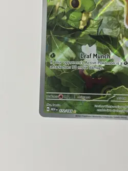 Caterpie 172/165 Illustration Rare Pokemon TCG Scarlet & Violet 151 NM - Image 5