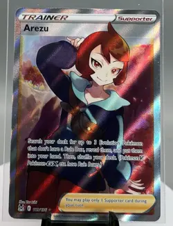 Arezu - 189/196 - Pokemon Lost Origins Sword Shield Full Art Ultra Rare Card NM - Image 1