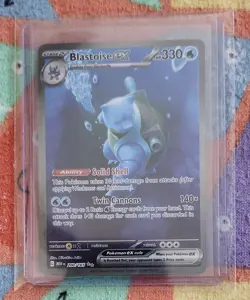 Blastoise ex 200/165 SIR Special Illustration Rare 151 2023 Pokemon TCG - Image 1