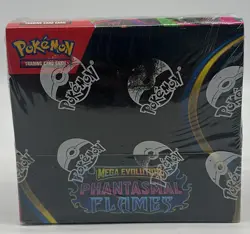 Pokemon TCG Mega Evolution Phantasmal Flames Booster Box SEALED - Image 1