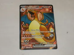 2023 Pokemon Scarlet & Violet 151 MEW ULTRA RARE #183 Charizard EX HOLO UR - Image 1